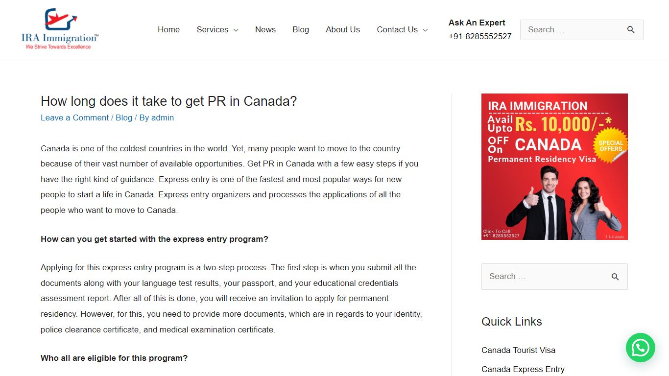 How long does it take to get PR in Canada? - IRA Immigration